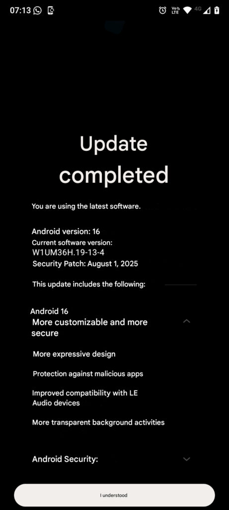Motorola Kicks Off Android 16 Rollout In India For Premium Edge Series 2 Motorola Edge 50 Pro Android 16