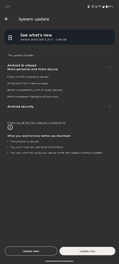 Motorola Kicks Off Android 16 Rollout In India For Premium Edge Series 1 Motorola Edge 60 Pro Android 16 Scaled 1